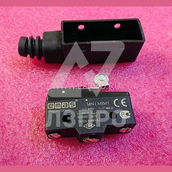 Микропереключатель 10A 250VAC с роликом MN1 MIM1 Emas