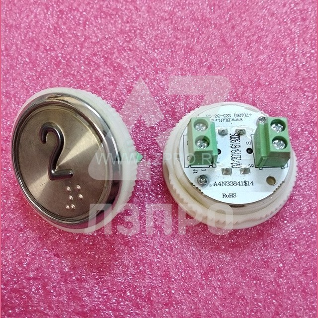 Модуль кнопочный "2" A4N33841$14 EA2406S-S-R-02 ЩЛЗ