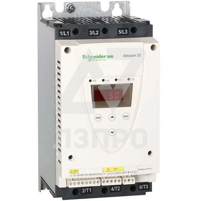 Устройство плавного пуска для асинхронных двигателей 17A Altistart 22 ATS22D17Q Schneider Electric