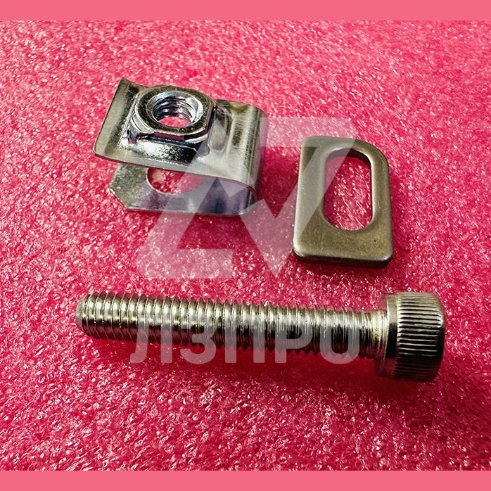 Комплект крепления M6 для резиновой вставки устья поручня GAA72BW1 Otis