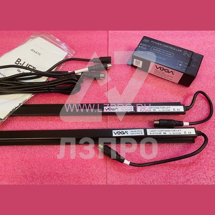Фотозавеса DC24V с блоком питания PV12/24 B-LIFT-18B VEGA