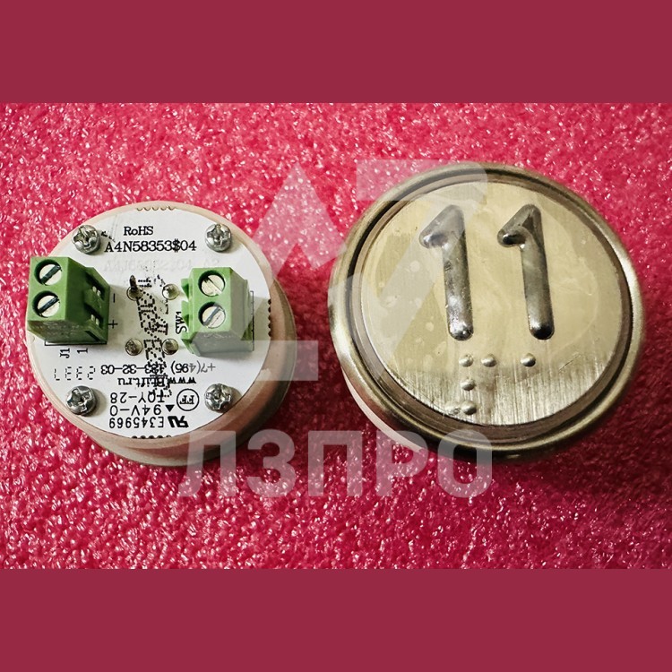 Модуль кнопочный белая подсветка код брайля "11" A4N58353$04 BBP-R302-VCPLT-S-W-11 (MA2D04-S-W-11)