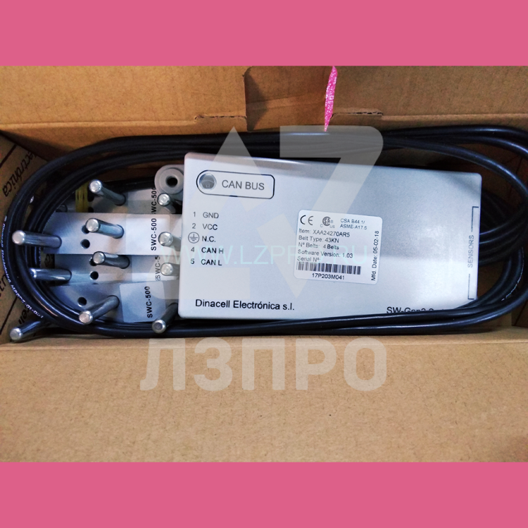 Грузовзвешивающее устройство на 4 ремня XAA24270AR5 (аналог FBA24270AP4) Otis