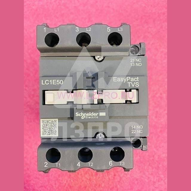 Контактор 220V 22kW 70A LC1E50M5 Schneider Electric