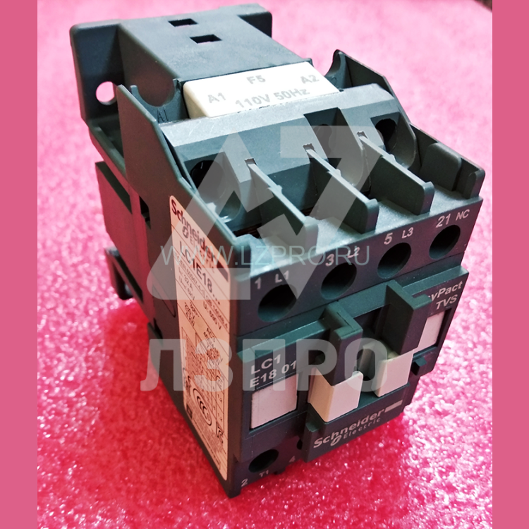 Контактор 110V LC1E1801F5 Schneider Electric