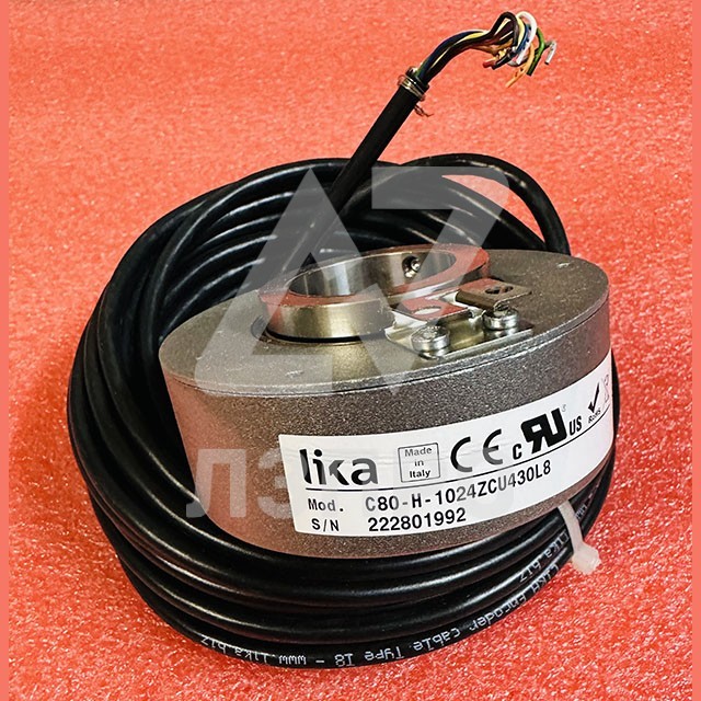 Инкрементальный датчик угла поворота C80-H4-01024-ZCU-30-ST-RL080 Lika