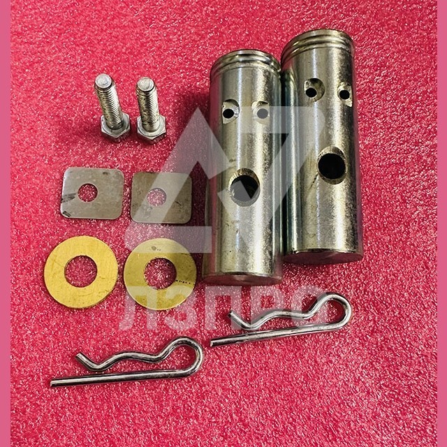 Комплект осей ступени эскалатора D=12.8mm L=90mm X=57.8mm 3 отверстия Travelmaster KM5248762G01 Kone