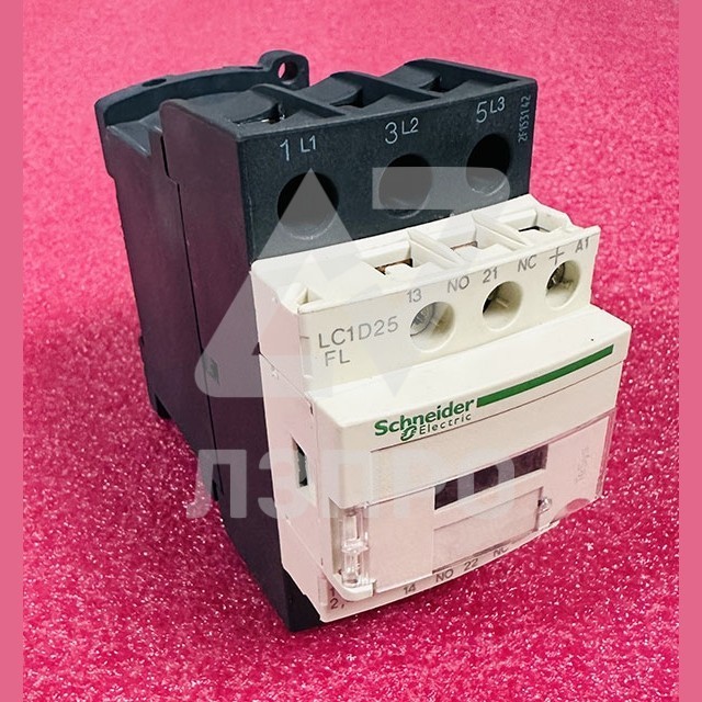 Контактор 25A 2,4W 110VDC LC1D25FL Schneider Electric