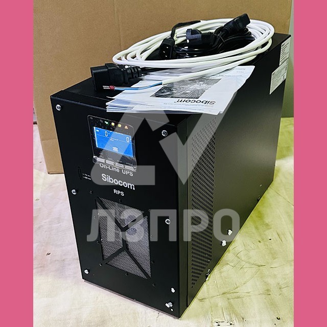 Источник бесперебойного питания on-line RPS 3000-N1-ST-SC+BU6+PC3 3кВА 115-295В 12,3А IP21 Sibocom