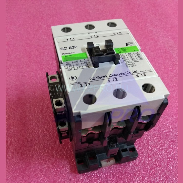 Контактор силовой SC-E3P 110V FUJI China