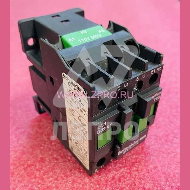 Контактор 1НЗ 9А 400В AC3 110В 50ГЦ LC1E0901F5 Schneider Electric
