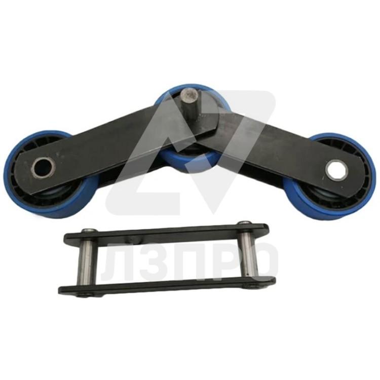 Переходное звено цепи ступеней (ролки D70x25mm) SJEC