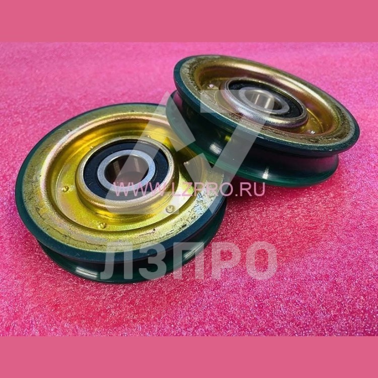 Ролик D-85мм d=17мм каретки без втулки KM86226G01 Kone